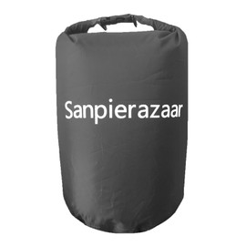 Sanpierazaar Dry Bags Waterproof, Ultralight Dry Sack, 10L/20L/40L/70L Waterproof Bags,Roll Top Sack for Kayaking, Beach, Rafting, Boating, Hiking, Camping,Swimming (Gray, 20L)