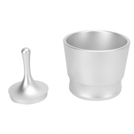 51mm Coffee Blind Shaker, Aluminium Alloy Coffee Dosing Cup Powder Receiver Cup Coffee Powder Receiver Container for Home Coffee Shops