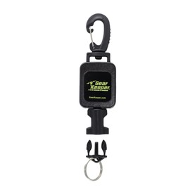 Gear Keeper Locking Small Scuba Dive Light Retractor - Scuba Gear with Medium Mount, Swiveling Snap Clip & QC-II Split Ring Accessory - Scuba Diving Accessories - Made in USA