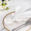 JMGO 15pcs Napkin Ring Metal for Cloth Napkins for New