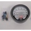Differential Pressure Gauge, 0-20 Inches of Water, Aluminum Construction, ±2%