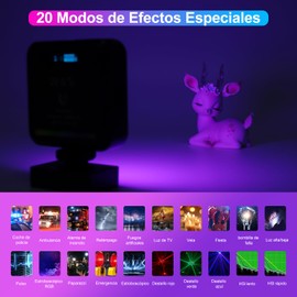 Miortior Luz de Relleno Magnética RGB, Luz de Vídeo Ajustable con Trípode y Abrazadera, 3 Modos de Iluminación, Lámpara de Cámara Portátil Recargable 2000mAh, Ideal para TIK Tok,Fotografia,Video