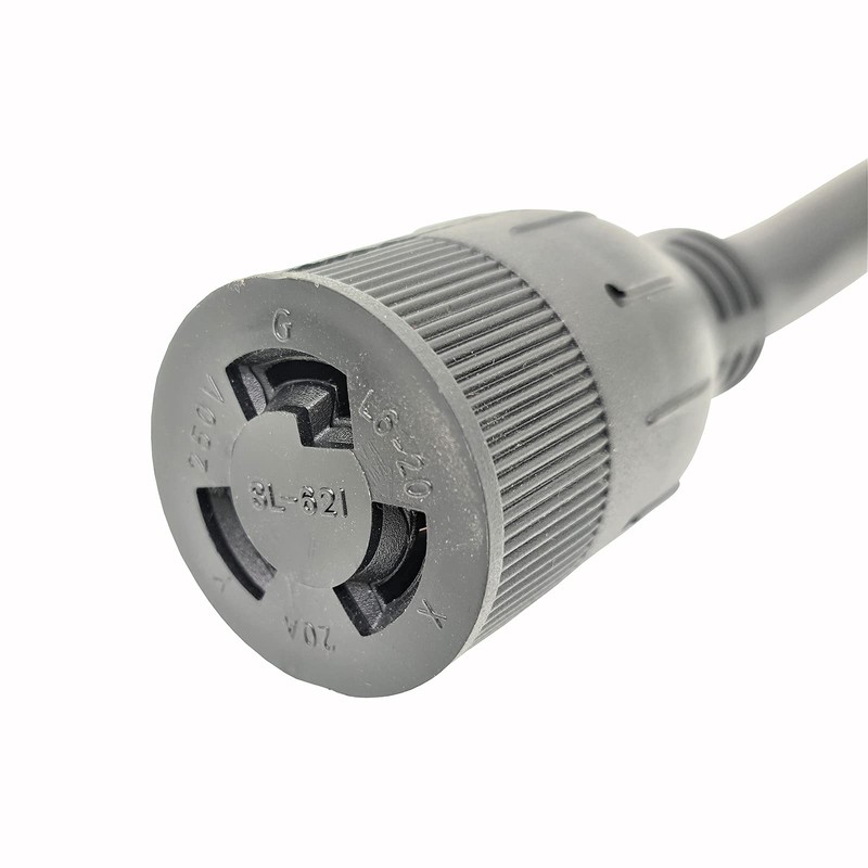 Parkworld 62534 Welder Adapter Cord Welder NEMA 14-60P to L6-20R