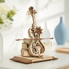 ROBOTIME 3D Puzzle Magic Cello Wooden Music Box Model Kits