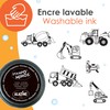 Aladine 3085127 Stempelset Minos Baustelle, inkl. 10 Stempel und 1