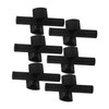 Abaodam 6pcs Trampoline Gap Spacers for Enclosure Poles Durable Replacement