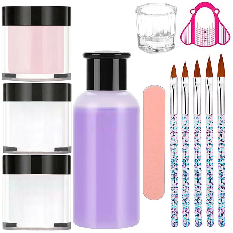 Acrylic Nail Kit Acrylic Powder & Liquid Set with Nail
