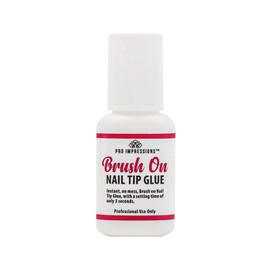 Pro Impressions Professional Brush On Nail Tip Glue
