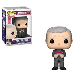 Funko TV: Pop! TV Game Show Set - Wheel of Fortune Pat Sajak & Vanna White, Jeopardy Alex Trebek Bundle with 3 PopShield Pop Box Protectors