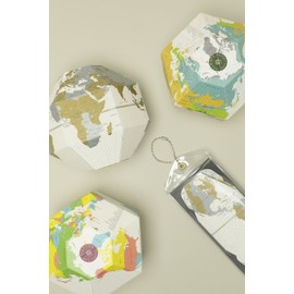 Geography Globe, Earth in the Pocket, Voyage Country, Foldable FOG-N