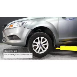 ShocksStruts 4 Pcs  For Jeep Compass / Patriot Front Complete Struts Sway Bar End Links Kit