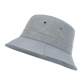 VOBOOM Quick Dry Bucket Hats for Men Outdoor Fisherman Sun Caps (Grey, 7 3/4)