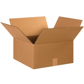 BOX USA 15 x 15 x 8 Corrugated Cardboard Boxes, Medium 15"L x 15"W x 8"H, Pack of 25 | Shipping, Packaging, Moving, Storage Box for Home or Business, Strong Wholesale Bulk Boxes