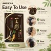 Meidu 【ReadyStock】美度一支黑染发剂MEIDU Trial Pack Natural Color Hair Dye Shampoo Instant
