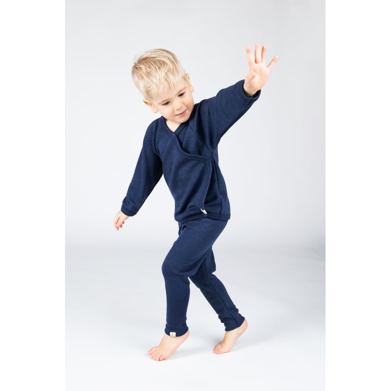Engel Leggings da bambino in lana merino | 70% lana