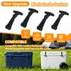 Selaginella Black Replacement Yeti Coolers Latches 4 Pack, T-Latches Made