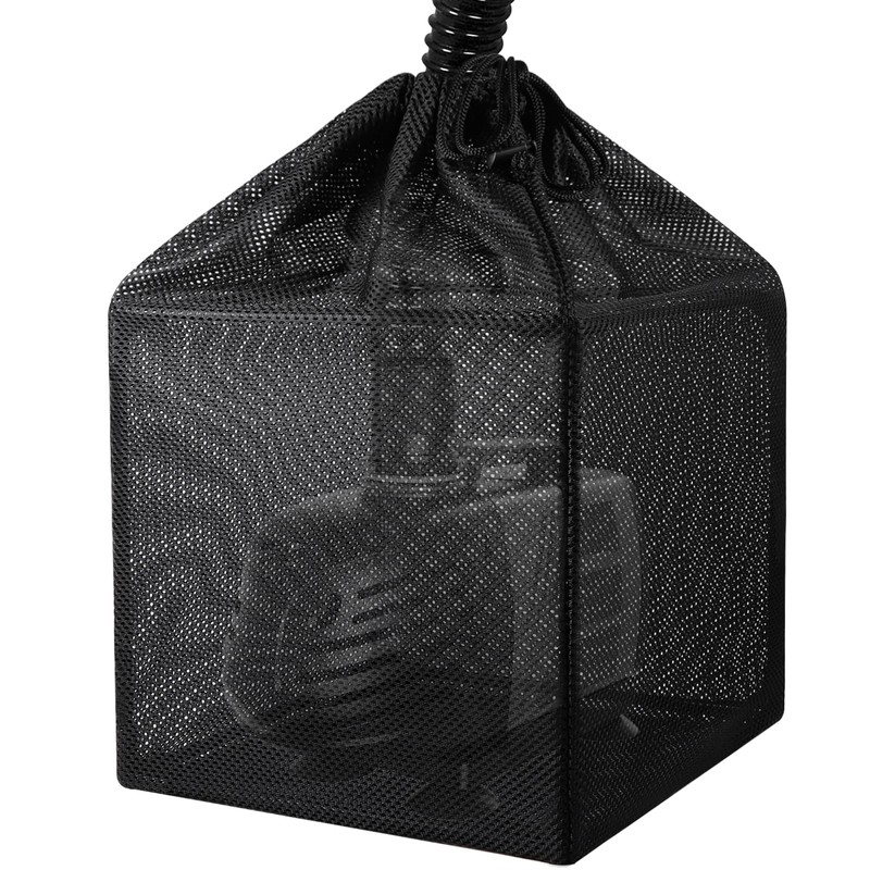 Pond Filter Bag, Pump Barrier Bag, Anti-Clogging Cube Filter Box,