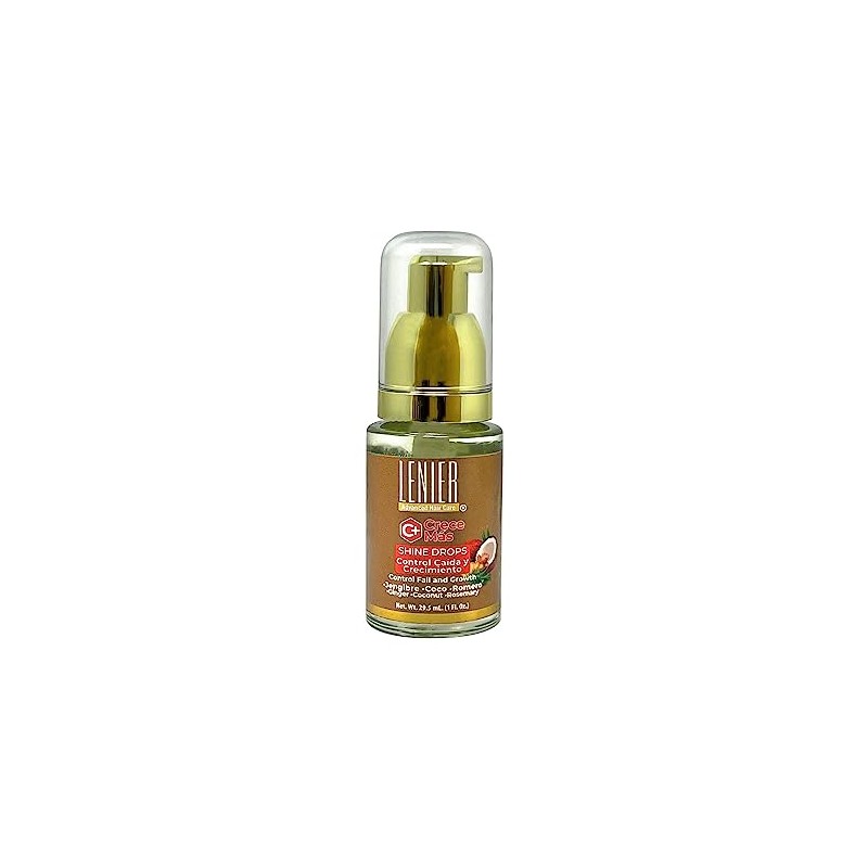 Lenier Gotas de Brillo Crece Mas Shine Drops 1oz