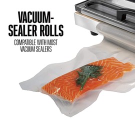 Weston Products 30-0201-W Vacuum Sealer Bags, Clear