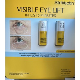 Strivectin Visible Eye Lift  Hyperlift Instant Eye Fix .34 oz X 2