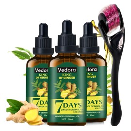 Aceite Para El Crecimiento Del Cabello Vedora King Of Ginger