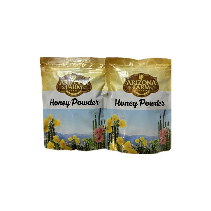 Arizona Farm Cactus Honey Powder, 1 LB Bag (Pack of