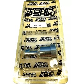 Honda Yana Shiki MBR10CH Honda-Suzuki Mini Rear Reservoir -Silver Billet New Free S&H