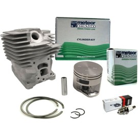 PARTSDEPOT Meteor Cylinder Piston Kit Compatible with Stihl MS362 47mm Replaces 1140 020 1200