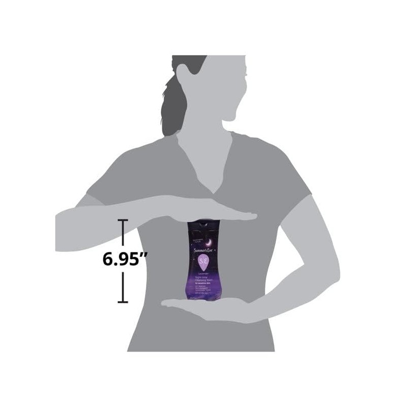 Summer's Eve Lavender Night-time Daily Refreshing All Over Feminine Body