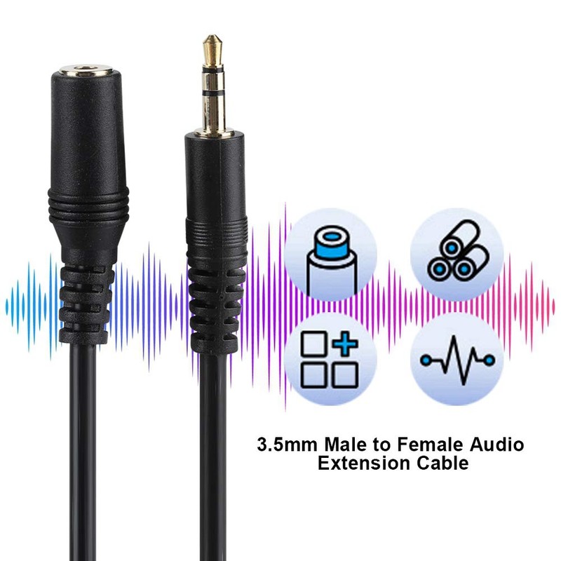 Sonew - Cable de audio de 3.5mm, Cable Auxiliar de