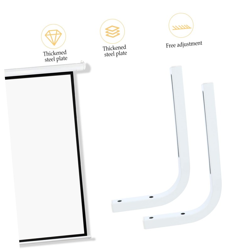 DOITOOL Projector Screen Support Tv Wall Mount Bracket Metal Projector