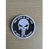 Unbranded PUNISHER SKULL "The Liver is Evil" SKELETON SWAT TACTICAL