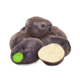Organic Black Hungarian Potatoes from Germany | Gourmet Food Potatoes "Vitelotte Noire" Floury-Boiling (800 g)