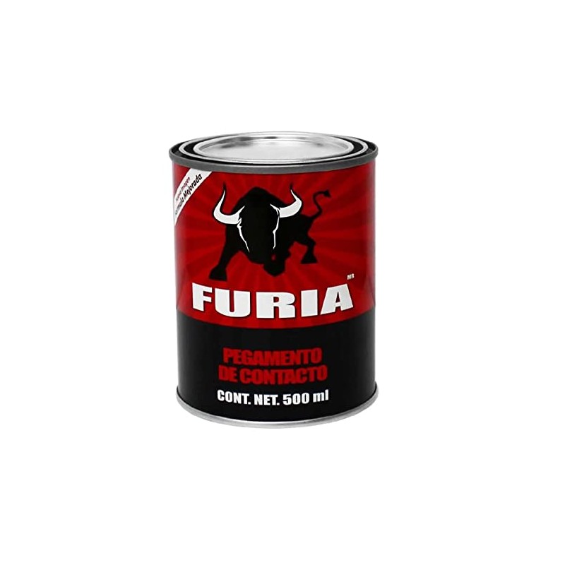 Furia Pegamento Contacto Fuerte 500ml Claro