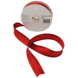 Inastri Acetate Satin Bias Binding 25/5/5mm Colour Red 2020