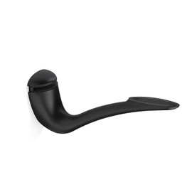 Gedotec Design Shelf Bracket - Matte Black | 1 Piece - Heavy Duty Shelf Bracket | Libra | Metal Wall Shelf | Heavy Duty with Load Capacity up to 50 kg | Shelf Brackets