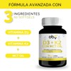 OBY Vitamina D3 K2 con MCT Oil | 60 Cápsulas