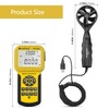 HoldPeak CFM Meter HVAC Anemometer with USB, Handheld Wind Speed