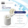 Pill Cutter, Crusher, Splitter, Pulverizer Ideal for Small Pills, Accurate