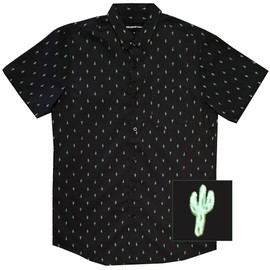 Molokai Fun Novelty Shirts (Cactus (Dark Grey), Medium)