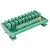 Terminal Block 3Wire 20Channel Capture Card DIN Rail Switch Control