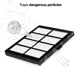 Nuwave Replacement Bio-Guard Filter for the NuWave OxyPure Zero E500 Smart Air Purifier Made & Sold by Original Manufacturer for OxyPure Zero E500 Models 47351, 47361