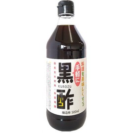 Morita Mannen Black Vinegar Japanese Brown Rice 萬年酢 マンネン酢 黒酢 Okayama 岡山 Chuka washoku