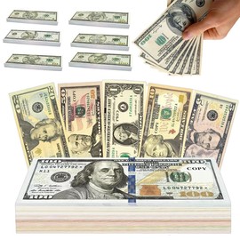 Play Money Dollar, Fake Money Dollar Notes, Full Print Old Style Dollars, Prop Money, Fake Money Notes, 120 Pieces Mixed Dollars, Play Money for Children Shops, Fake Money Notes, Dollar Bills