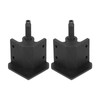 2Set Furniture Hardware Adjustable Feet Support Legs for Bed Wardrobe