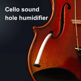 Cello Sound Hole Humidifier,F-Hole Humidifier Anti-Crack Panel Protective Moistening and Moisturizing Tool,Anti-Crack Tube Maintenance