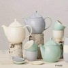 FORLIFE Dew Teapot with Basket Infuser, Minty Aqua, 32 oz/946ml
