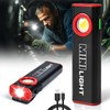 lexall Flashlight, 1600 Lumens Mini Magnetic Flat EDC Flashlight with