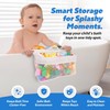 Baby Bath Toys Storage, Mesh Net Organizer for Toddlers Bathroom,