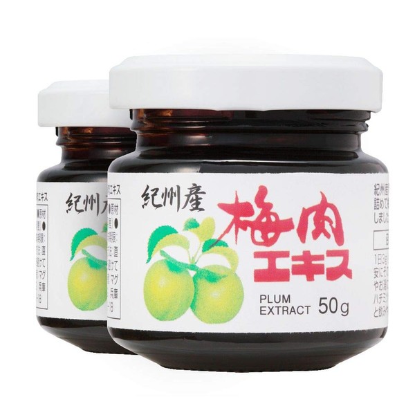 Kishu Plum Meat Extract, 1.8 oz (50 g), Set of 2, Concentrated Extract, Made in Japan, Aome, Wakayama, Ume, Citric Acid, Additive-Free, Ingredients Plum Only, Healthy, Reliable Domestic Production, Coprina
